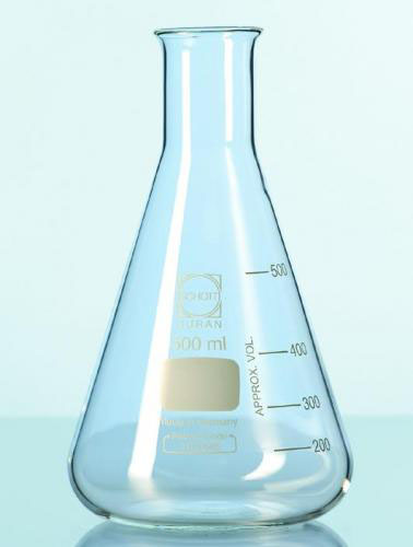 Erlenmeyerkolv med smal hals, DURAN, 125 ml