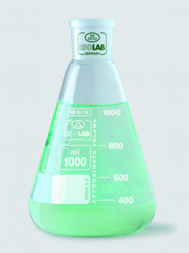 Erlenmeyerkolv 50 ml, NS 19/26, Boro 3.3