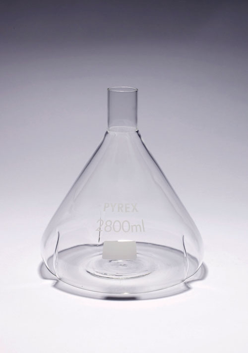Fernbach flaska, Delong hals, 2800 ml