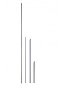 Axel, M6 gänga, Ø6 x 400 mm