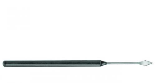 Dissektionsnål, lansett, plastskaft, 140 mm