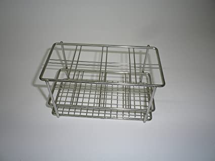 Trådstativ, rostfritt stål, 8 (2 x 4) rör Ø30 mm