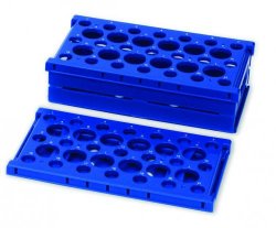 Pop-Up stativ, veckbart, 21x15 ml/12x50 ml rosa