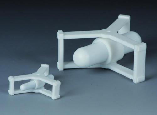 Omrörarmagnet med hållare, PTFE, Ø67 x 21 mm