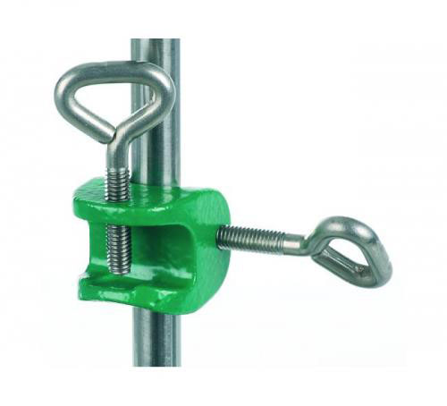 Scaffold bosshead, malleable cast iron with lacque