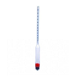Areometer till salt, Ludwig Schneider, utan termometer, 0 - 26 % NaCl, 300 mm