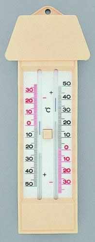 [9241134] Max-min termometer, plast, -30 - 50°C