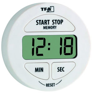 LLG elektronisk timer 99 min. : 59 sek.