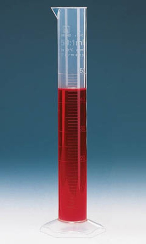 Mätcylinder 2000 ml, ingjuten gradering