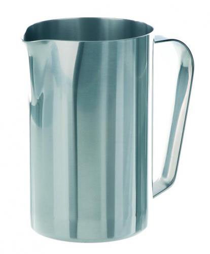 Mätkanna, metall, pip och handtag, 1000 ml, typ 1