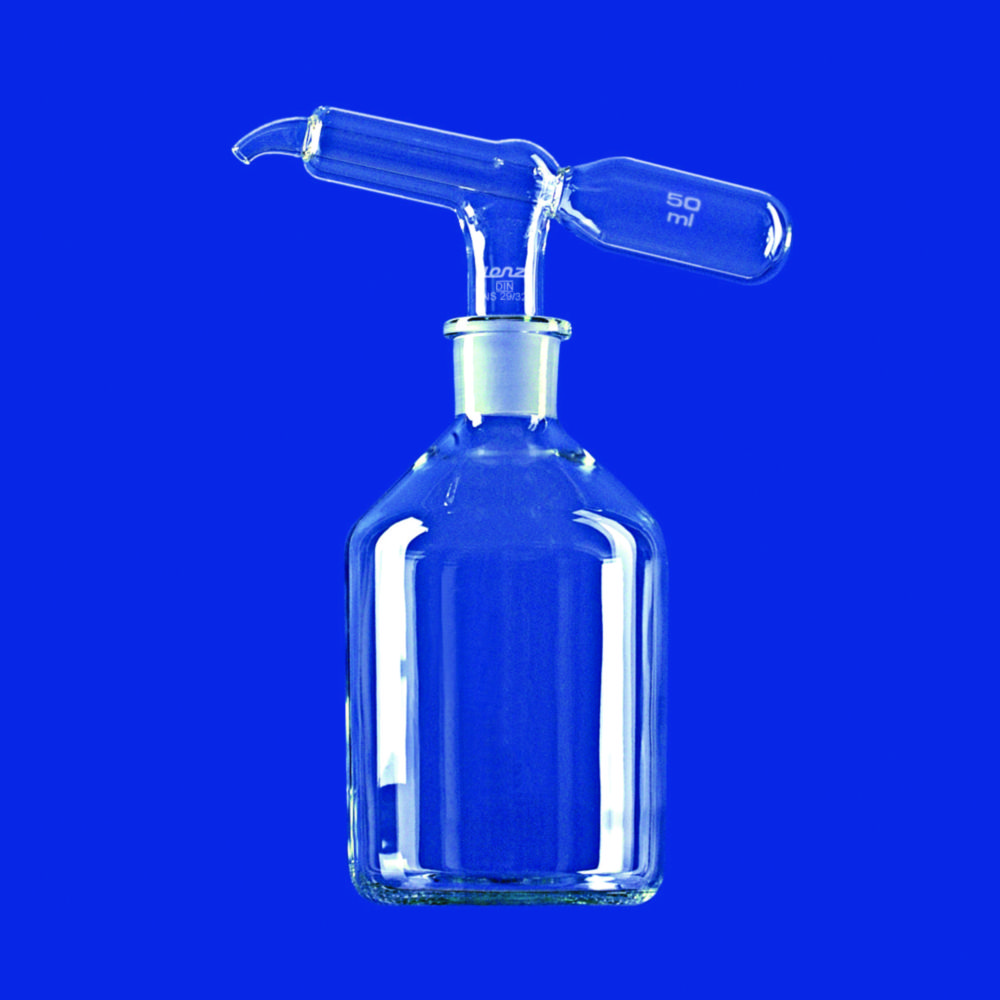 Fågelpipett med flaska, Lenz-Laborglas, 50 ml