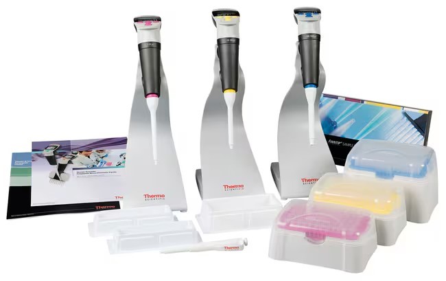 Finnpipette Novus GLP Kit 3, Thermo Scientific, 1-10 µl, 10-100 µl, 100-1000 µl