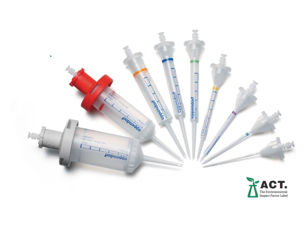 Pipettspetsar, Eppendorf Combitips advanced®, 5 ml, blå, 4 x 25 st.