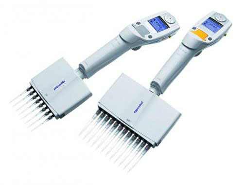 Elektronisk pipett, Eppendorf, Xplorer®, 8 kanal, 0,5 - 10 µl