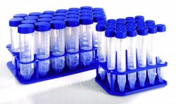 Nunc Centrifugrör, koniska, sterila, rack, 50 ml