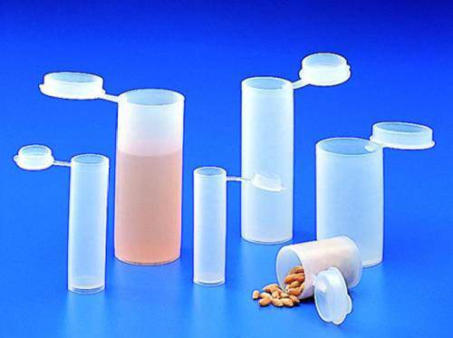 Provbehållare, PE-LD, snäpplock, Ø31 mm, 35 ml