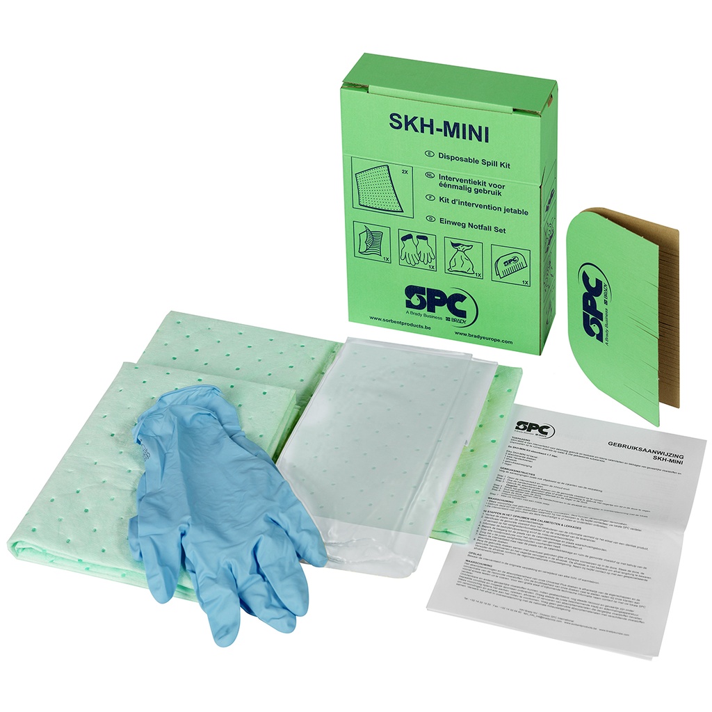 Spillkit, inkl.autoklaverbara Biohazard påsar