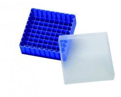 [9405765] Box till vialer, LLG, PP, 4 x 4 x 1,5-2 mL, transparent, 67 x 67 mm