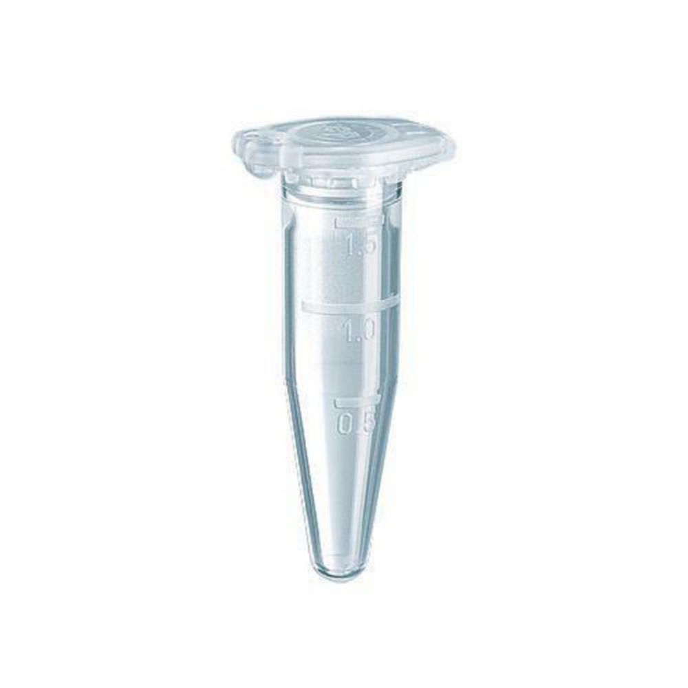 Mikrocentrifugrör, Eppendorf DNA LoBind, snäpplock, klar, 1,5 ml