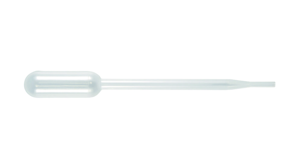 Pasteurpipetter, Ratiolab Macro, PE-HD, 148 mm, 6 ml, 400 st.