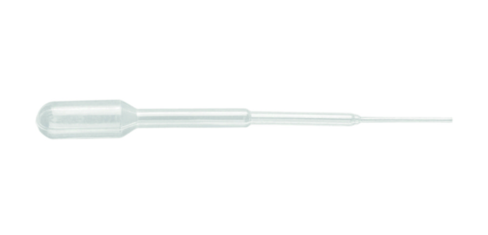 Pasteurpipetter, Ratiolab, PE, kapillär, 150 mm, 1 ml, sterila, 500 st.