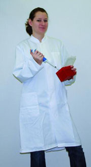 Laboratorierock, BP Med & Care 1654, strl. XXL, 35 % cotton, 65% PES