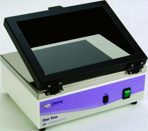 UV-transilluminator, 254 nm, 6x8W, 21 x 21 cm