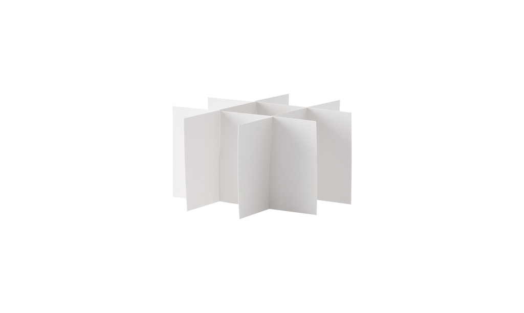Rutnätsinsats, TENAK, 133 x 133 mm, 65 mm hög, 7 x 7