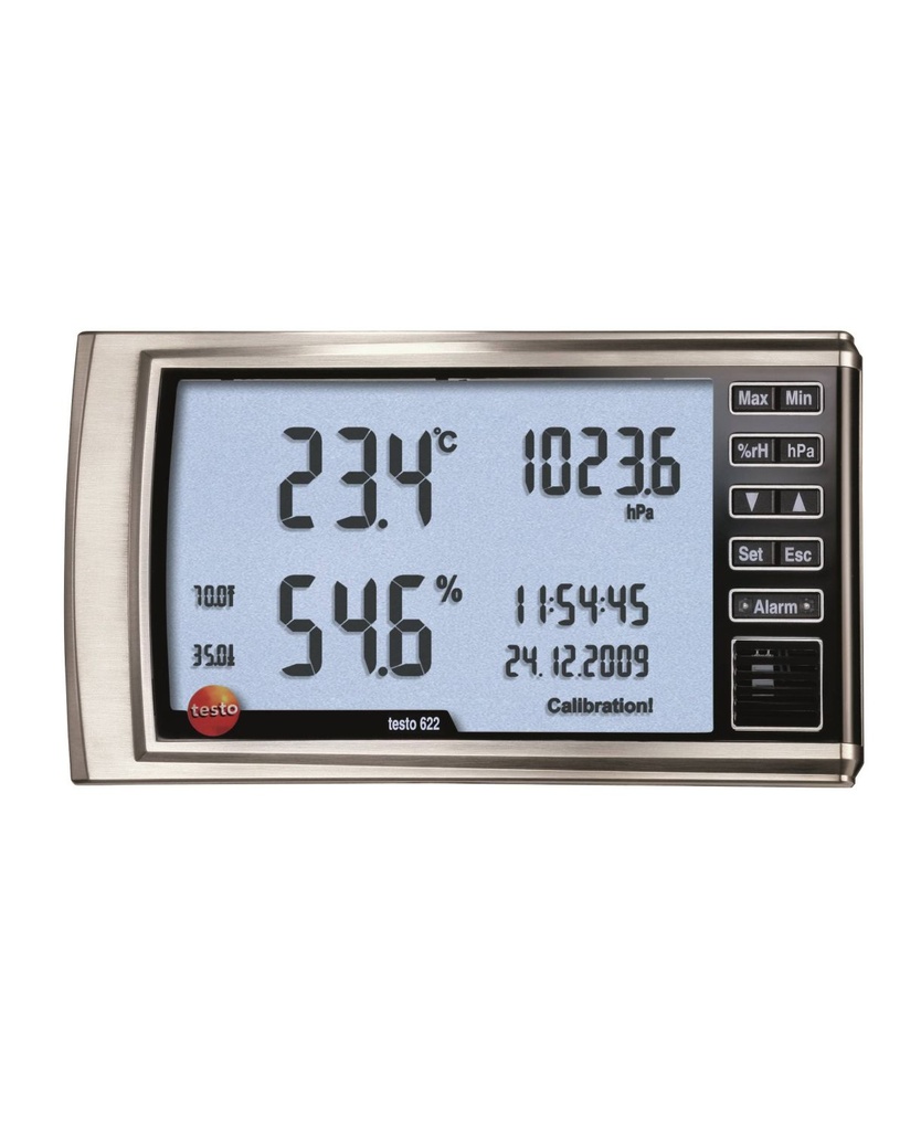 Testo 622 Hygrometer with Pressure Indication