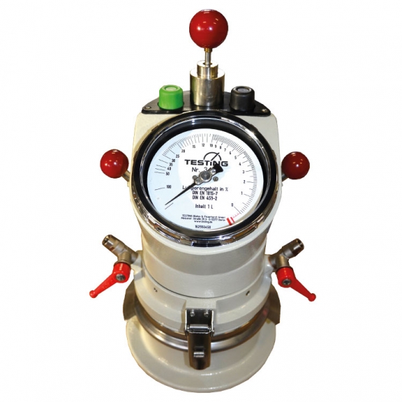 Press-ur meter 1 liter till murbruk, Testing