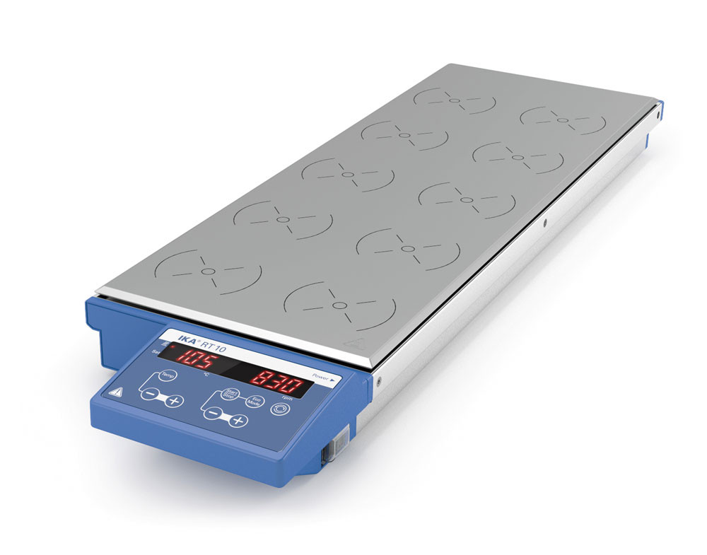 IKA multipunkt magnetomrörare RT 10, 10 platser