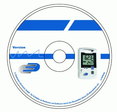 Software till LOG100 logger med USB kabel
