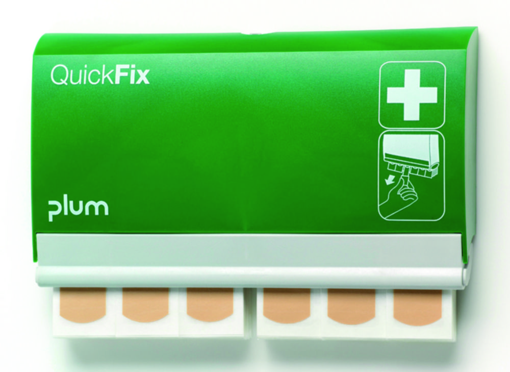 QuickFix dispensbox för plåster inkl. 2 x refill, B-Safety