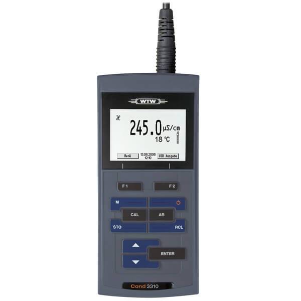 [9774400] Konduktivitetsmätare, WTW ProfiLine Cond 3310 set 1, m. väska, sensor och tillbehör