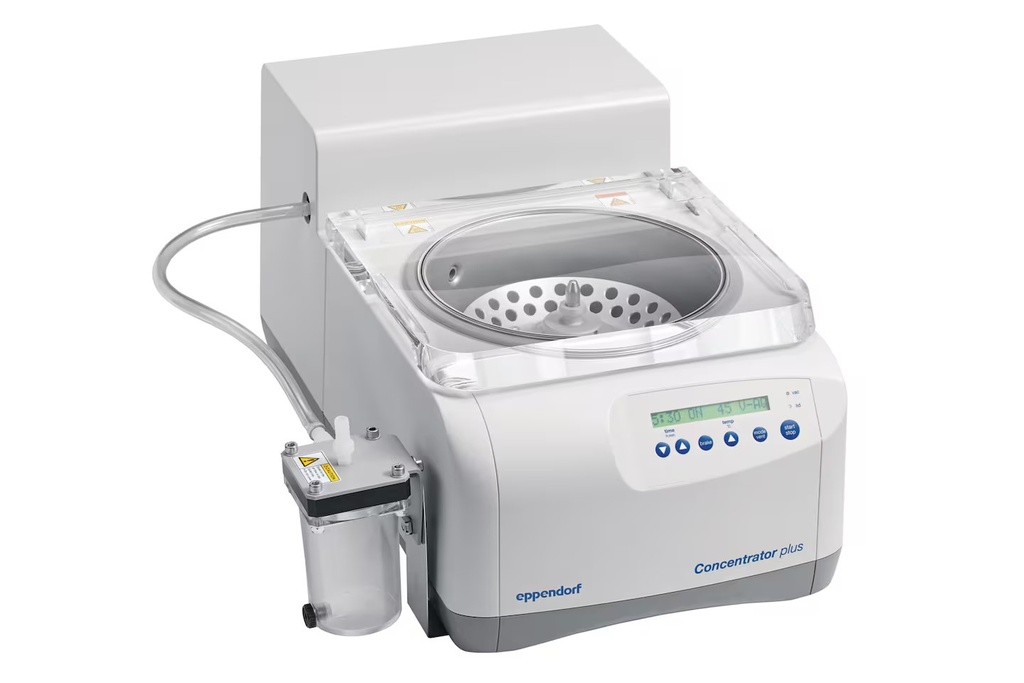 Eppendorf  Concentrator plus, komplett, inkl. pump och rotor