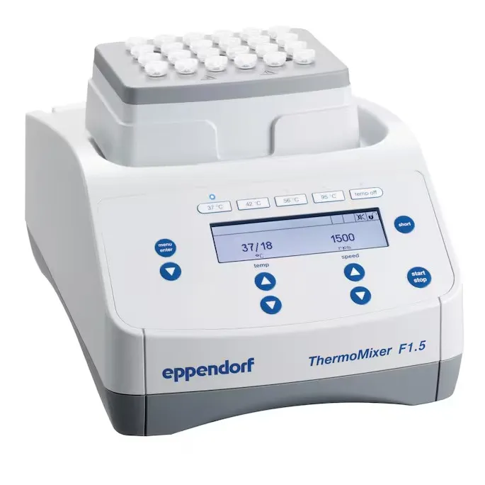 [9776904] Eppendorf ThermoMixer, skakning till 100°C inkl. block till 24 x 1.5ml