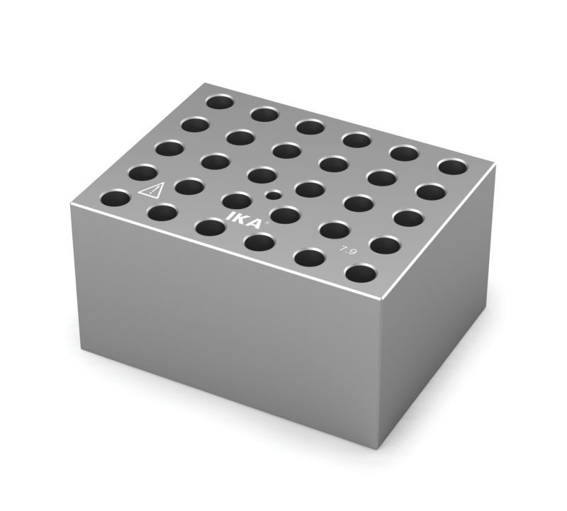 IKA aluminiumblock till 30 x 0,5 ml PCR rör