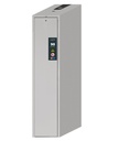 Brandskåp, Asecos V-MOVE-90, bredd 45 cm, 4 hyllor, droppbricka