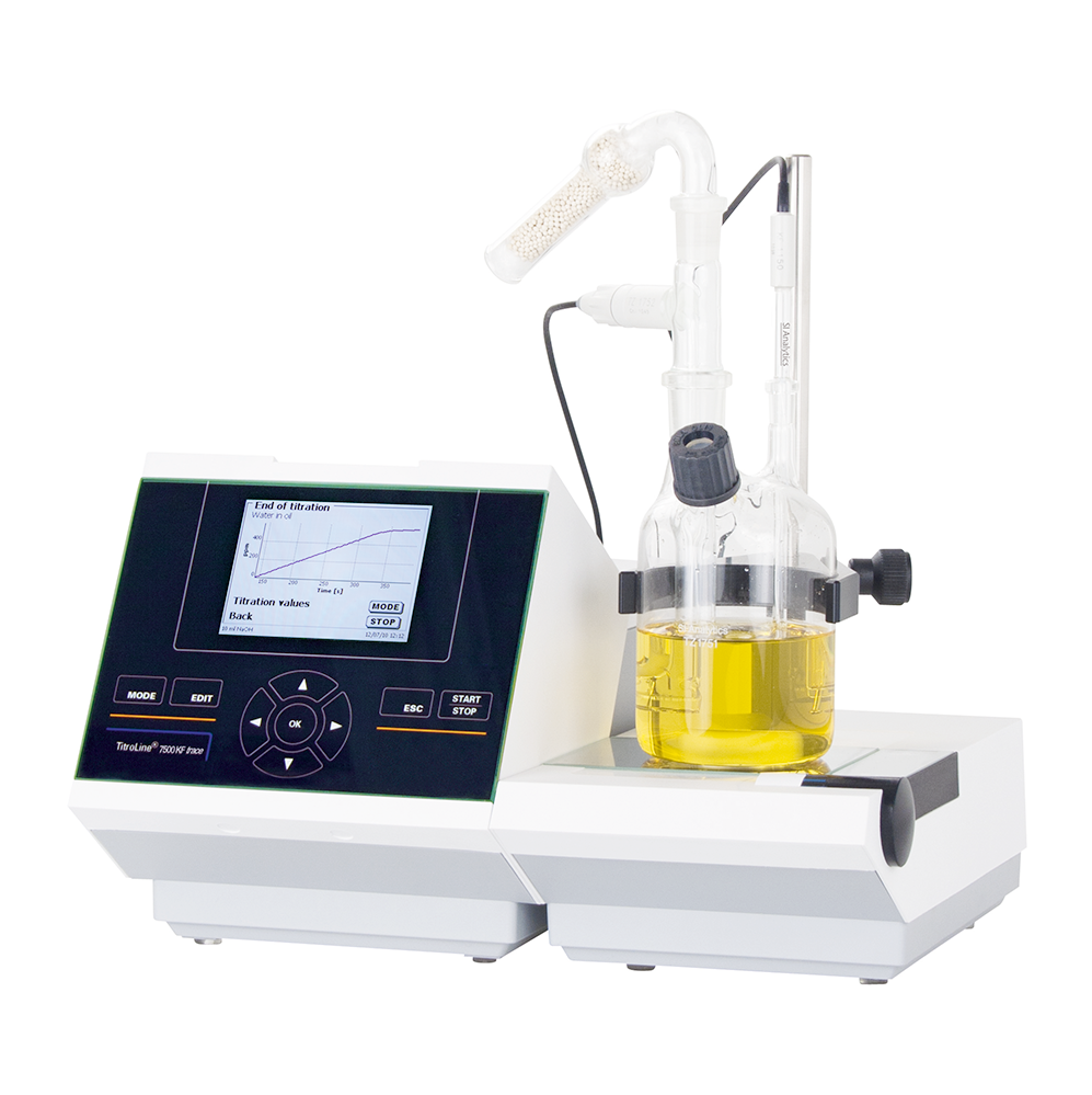 Automatisk titrator, SI Analytics TitroLine 7500 KF Trace M4, coulometrisk