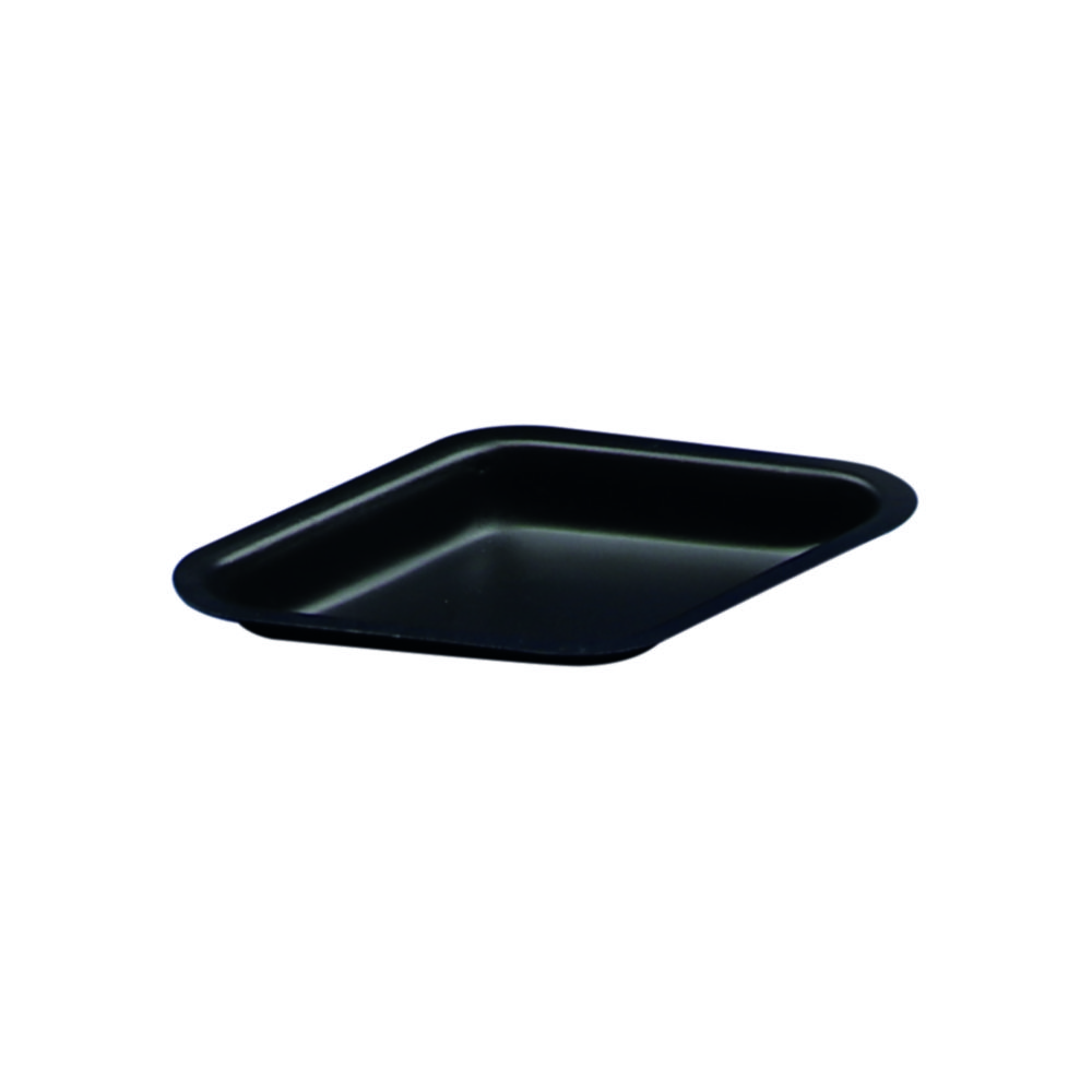 [9900801] Vågskål, LLG, diamant, 55x35x6 mm, svart, antistatisk, 5 ml