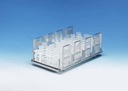 [9906421] Julabo bottenplatta, 4 racks till 360 rör, Ø12/13