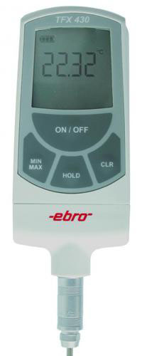 [9908076] Ebro TFX 430 termometer med givare Ø3x130 mm