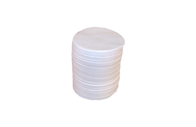 Glassfiber filter 90 mm fp. med 200 st.