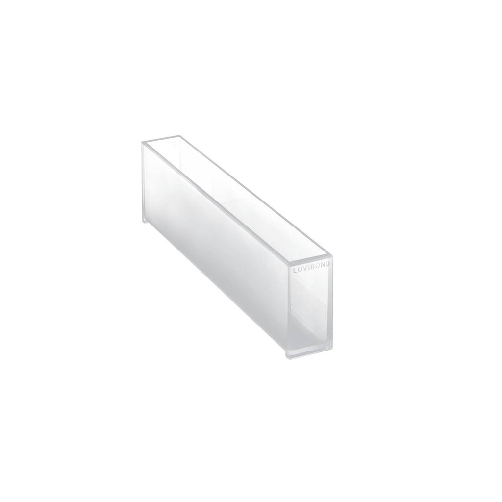 Kyvett, optiskt glas, Lovibond W600/OG/5¼", 5¼ tum