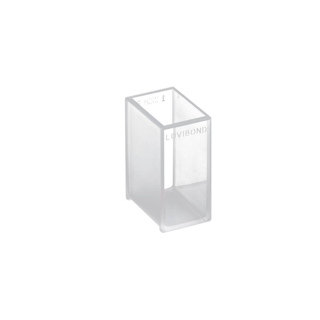 Kyvett, borosilikatglas, Lovibond W600/B/1", 1 tum
