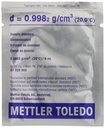 [9947551] Densitetsstandard, Mettler-Toledo, för Densito 30PX, 10x6 mL