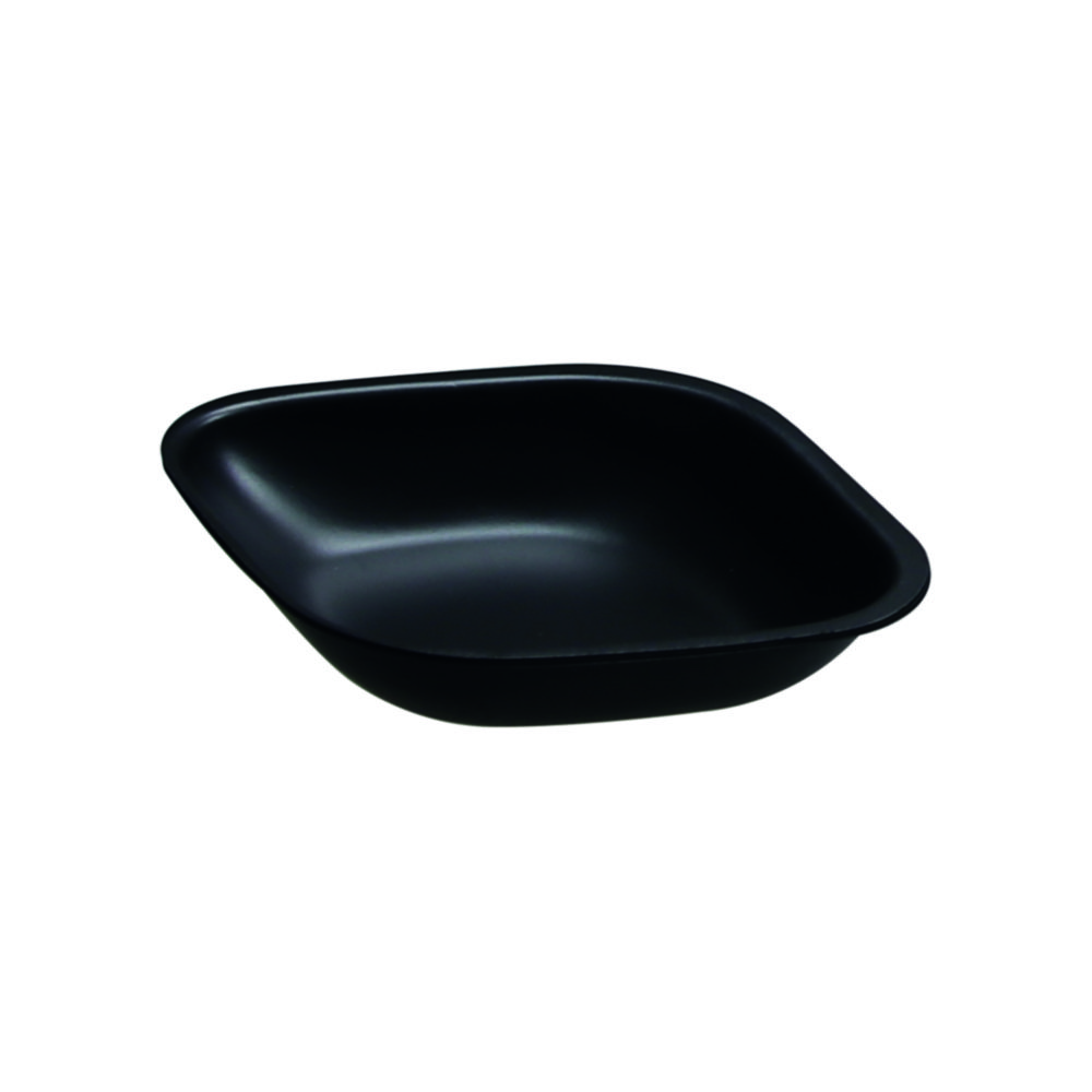 [9950196] Vågskål, LLG, diamant, 86x65x14 mm, svart, antistatisk, 30 ml