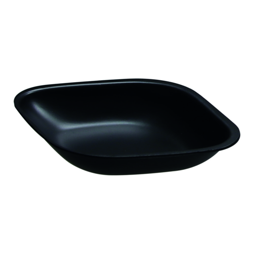 [9950197] Vågskål, LLG, diamant, 125x100x19 mm, svart, antistatisk, 100 ml