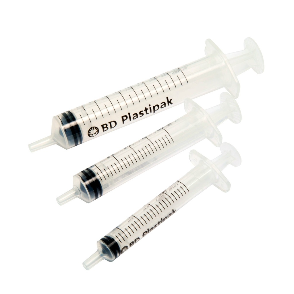 BD Plastipak sprutor, 3-komponent, luer, 50/60 ml, pack of 60