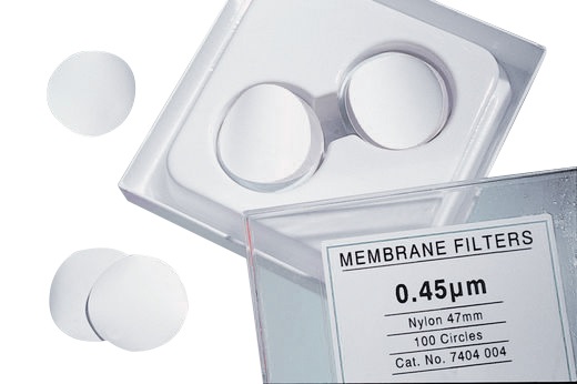 Membranfilter, Whatman, Nylon, Ø13, 0,2 µm, 100 st.